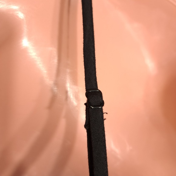 Nine West Women's Dress Black Spaghetti Straps Size S Ruched Zipper Sleeveless - Picture 4 of 10